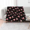 Узор Фламинго - Черный Плед Мода Диваны Большой Спальный Мешок Одеяла для Сна