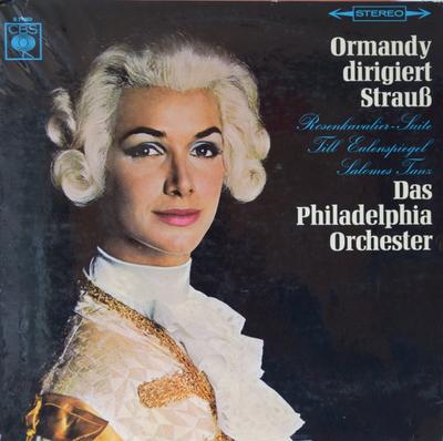 Виниловая пластинка EUGENE ORMANDY DAS PHILADELPHIA OR Орманди Дирижирует Штраус S71002 CBS Германия Классика Б/У