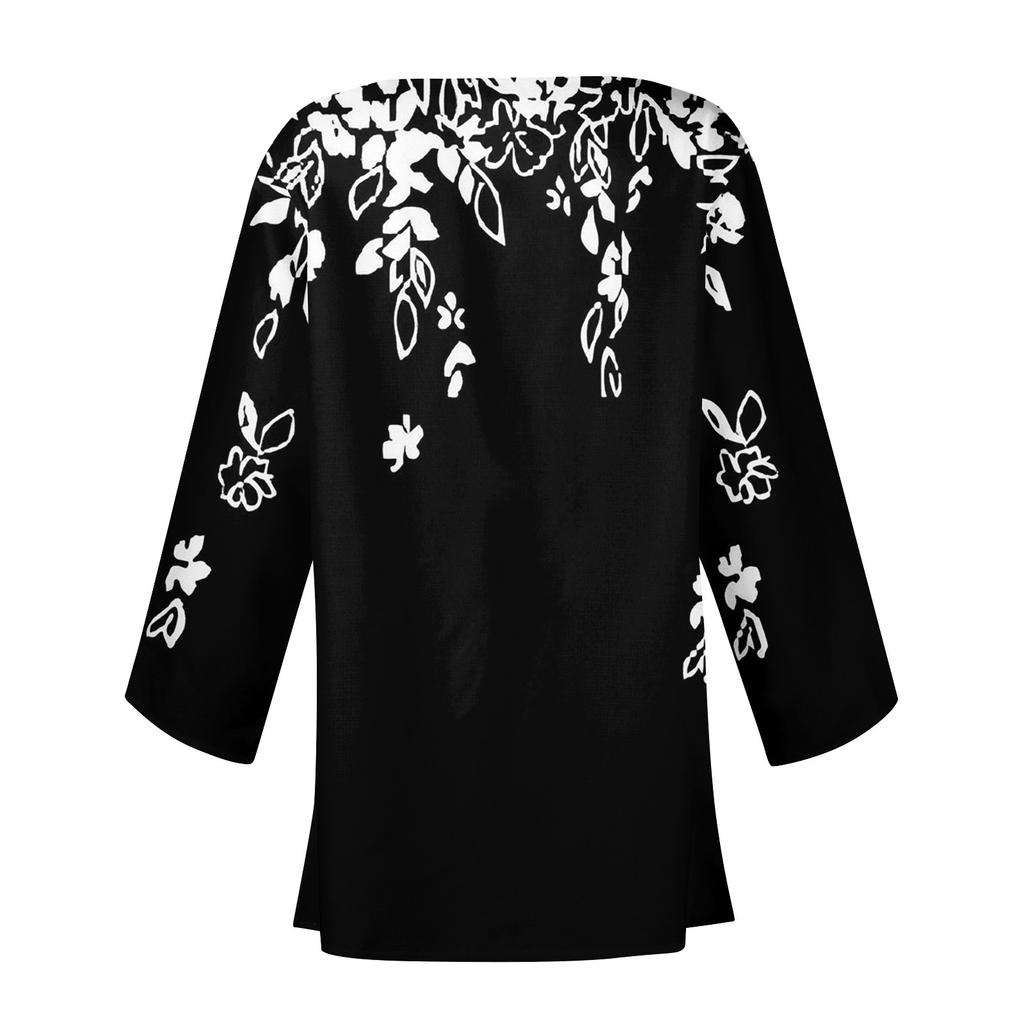 Женская повседневная модная легкая куртка средней длины с принтом, кардиган