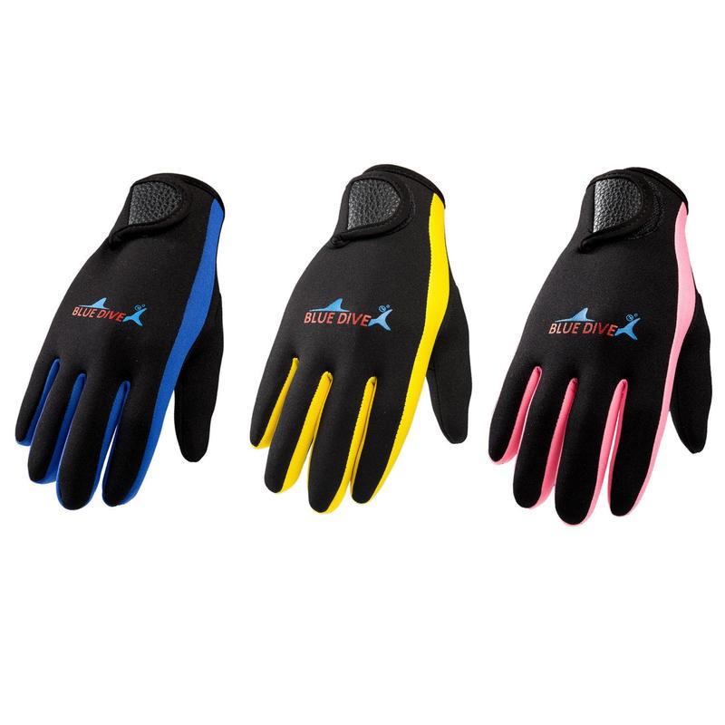 1.5mm Neoprene Diving Gloves Snorkeling Swimming Kayaking Paddleboarding Anti-Slip Cut-Resistant Jellyfish Coral Protection