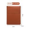 13-16 Inch Laptop Sleeve Bag Case for Macbook Huawei Lenovo PU Computer Bag with Soft Lining for 13 14 15 16 Inch Laptops