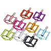 RECEVE Aluminum Alloy Folding Bike Pedals With Triple Sealed Bearings Lightweight Anti-Slip Mountain Road Bicycles