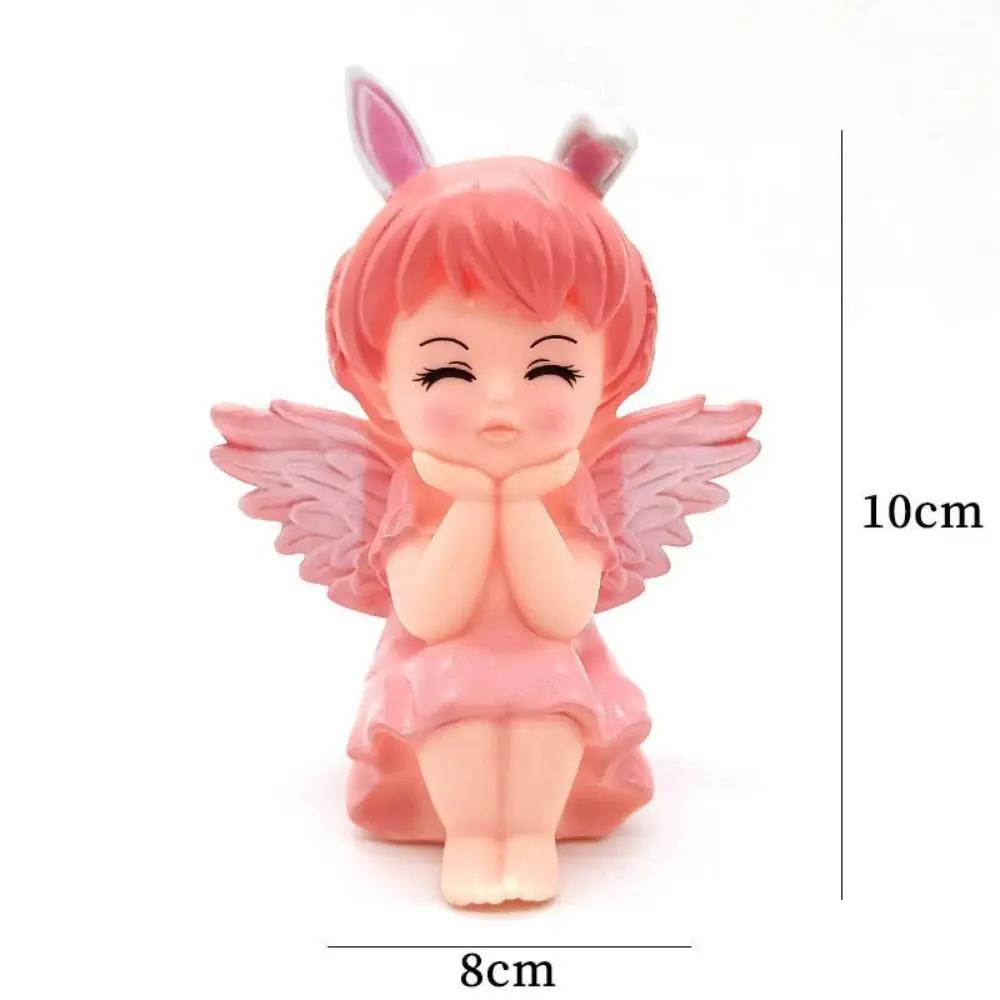 Event & Party PVC Anime Figure Cake Topper DIY Barking Angel Cake Topper Girl Cake Decorating Supplies Cake Decorate Home