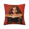 Karol G Tropicoqueta New Album Pillowcase Polyester Cushion Cover Decor Verano Rosa Throw Pillow Case Cover Home Square 40X40Cm