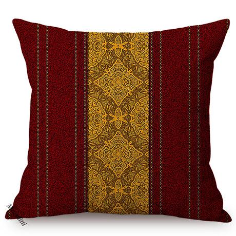 Boho Mandala Florals Elegant Home Decor Waist Cushion Cover Abstract Geometric Pattern Cotton Linen Car Sofa Pillow Case