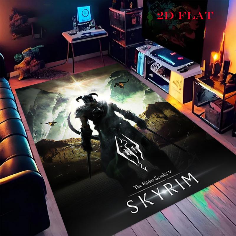 Tamriel Carpet Rug for Living Room Bedroom Home Sofa Decoration,Kids play Nonslip Floor Mat