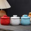 Large Capacity Ceramic Butter Bell Crock Keep Fresh Butter Keeper Cheese Storage Box  Farmhouse