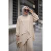 Hijab Fenne Suit Cream Model-512