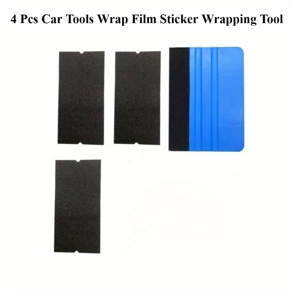 4/12 Pcs Car Tools Wrap Film Sticker Tools for Vehicle Vinyl Wrap, Window Tint Film. Kit with Cutter Aid for Window Tinting