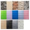 50pcs 3D Foam Wall Sticker Panels Brick Waterproof Adhesive Wallpaper Living Room Bedroom Home House Bathroom Decor