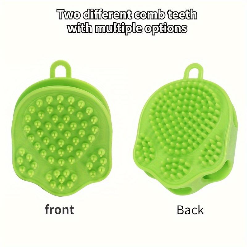 Двусторонняя щетка для душа для питомцев, Щетка для душа для собак, Щетка для душа для кошек и собак, Массажная щетка для питомцев, собак и кошек