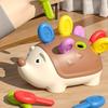 Игрушки для развития мелкой моторики Головоломка для раннего развития зрительно-моторной координации Маленький ежик Обучающие развивающие игрушки