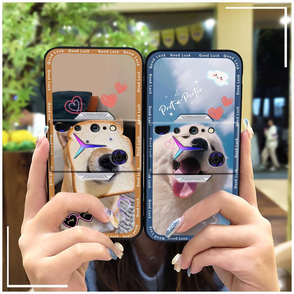 Full Wrap Silicone Phone Case For Lenovo Legion2 Pro/Duel 2 Shockproof Dirt-resistant Graffiti Protective Soft Case Cute