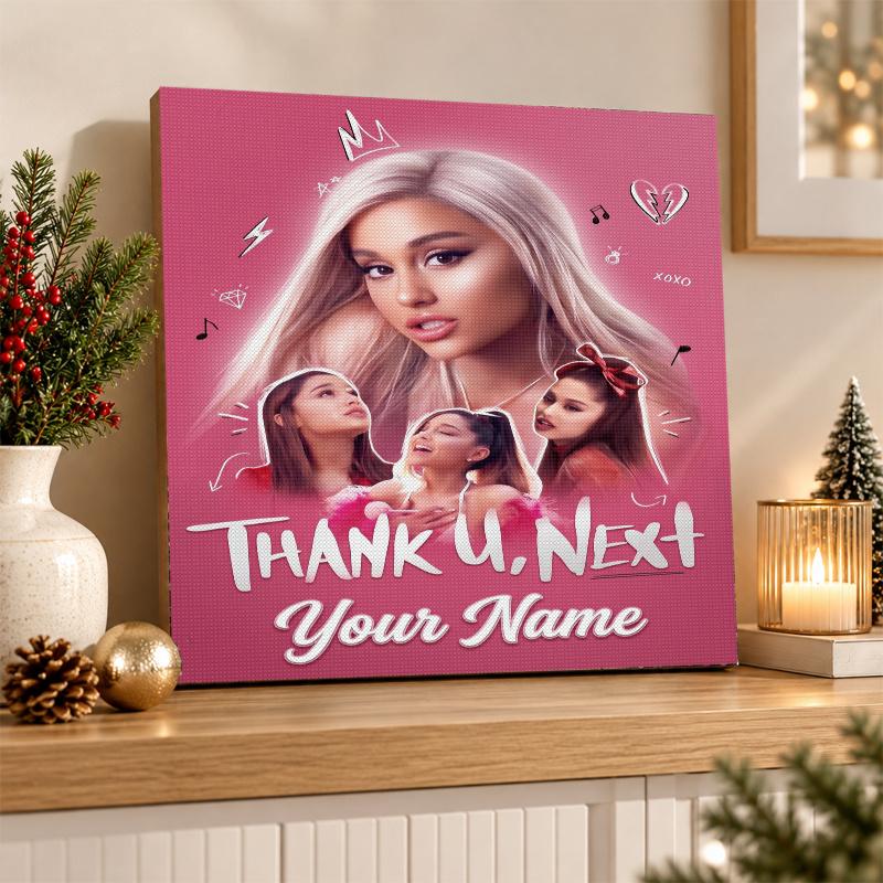 Ariana Grande Custom Name Text 5D Diamond Painting Kit DIY Full Drill Diamond Art Decoration
