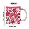 Spooky Ghost Pumpkin Coffee Mug Halloween Goth Occult Witch Ceramic Tea Milk Mug Outdoor Work Camping Cups And Mugs