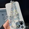 Ins Фэн-шуй Стразы Сердце Цепочка для телефона Хрустальный Бант Цепочка для телефона Ручная работа Бусины Цепочка Веревка Новая Противопотерянная Веревка