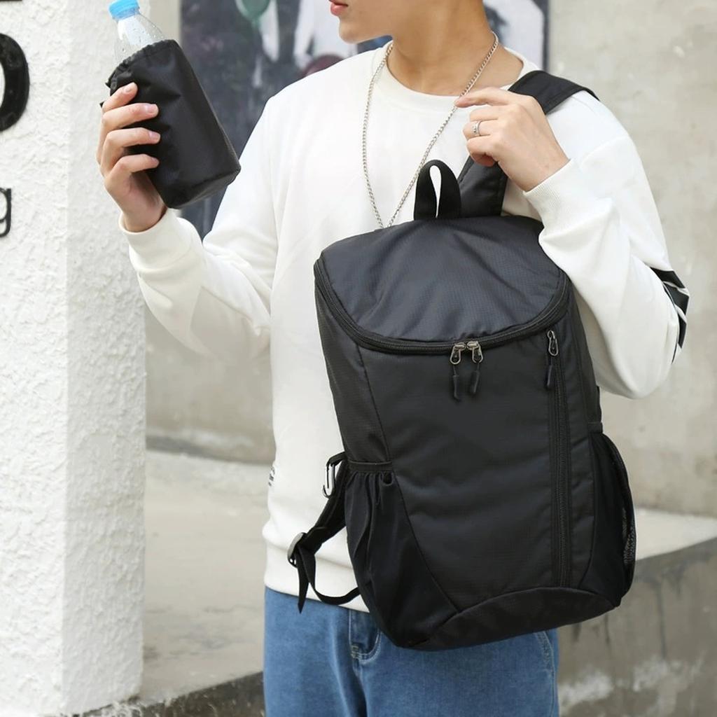 20L Portable Foldable Backpack Waterproof Ultralight Outdoor Rucksack Large Capacity Travel Hiking Knapsack for Outdoor Sports