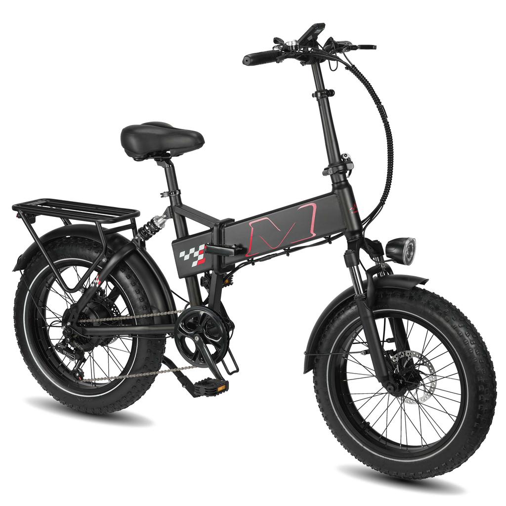 Maxturn POLARIS Electric Bike For Adult 500W Motor 48V 13Ah Battery 20 inch All-Terrain Tires Electric Bicycle