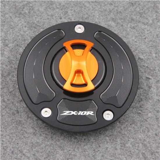 Крышка бензобака мотоцикла без ключа для Kawasaki Ninja ZX-10R 2006-2010 2014 2015 2016 2017 2018 ZX10R ZX