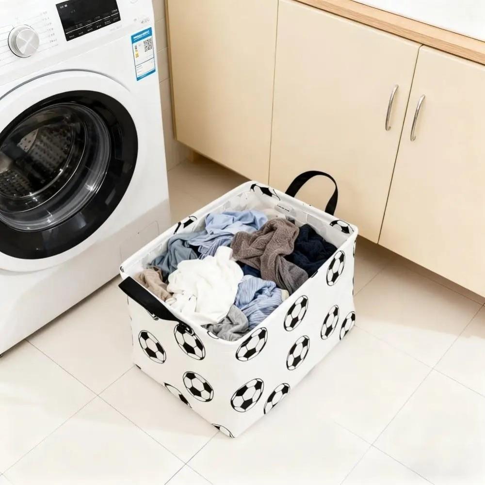 Foldable Laundry Basket With Handles Toy Storage Bucket Dirty Clothes Basket Laundry Room