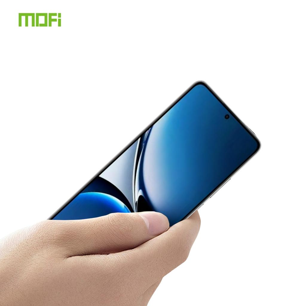 Для Xiaomi Redmi Turbo 4 5G Защитное стекло MOFI 9H Полный клей Полное покрытие Высокое Алюминосиликатное стекло