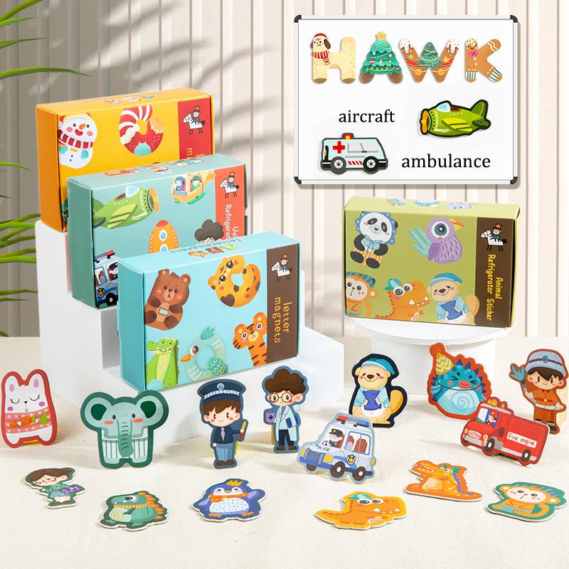 Magnetic Toys for Early Education: Develop Logical Thinking & Pinyin Skills for Ages 1-3