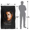 Supernatural Dean Winchester Portrait Soft Touch Blanket