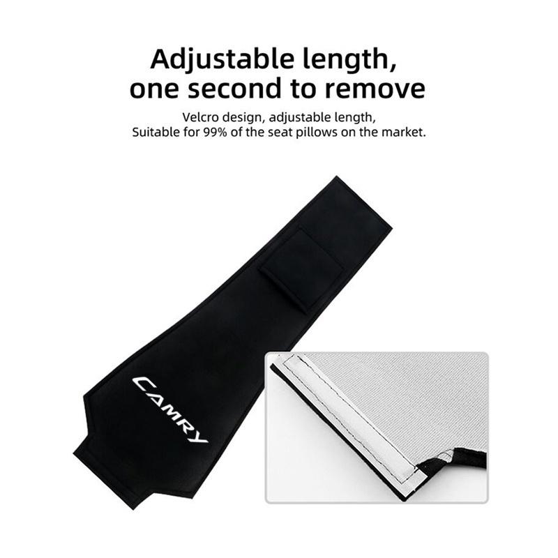 BBB1 1PCS Car seat headrest cover for for Toyota camry accessories car styling