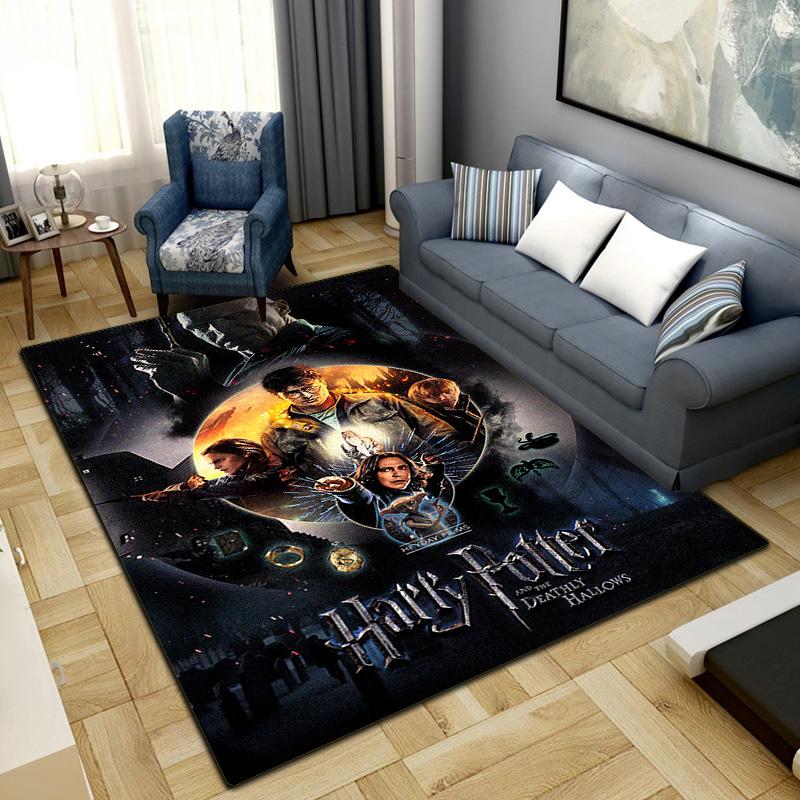 Harry Potter Area Carpet for Living Room Bedroom Home Decor Cool Movie Mat Floor Mat -LXR33