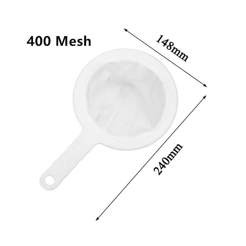 Soy Milk Wine Filter Bag Nut Milk Bag Tea Coffee Oil Yogurt Filter Net Mesh Kitchen Food Reusable Nylon Filter Bags Strainer