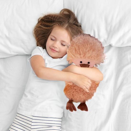 Пушистая плюшевая игрушка утка Мягкие мягкие игрушки куклы для детей взрослых плюшевая кудрявая