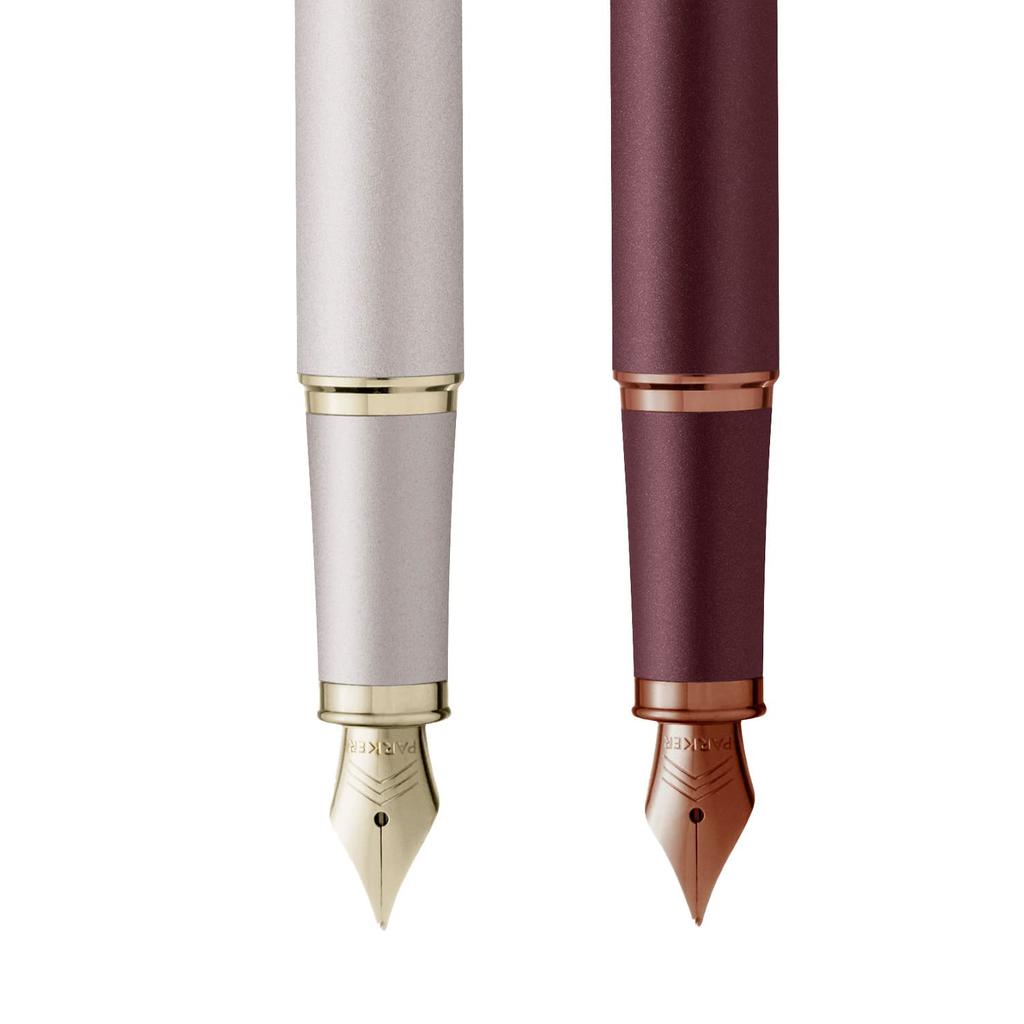 PARKER Fountain Pen IM Monochrome Champagne CHT Fine Point Gift Box Genuine Imported Product 2173271