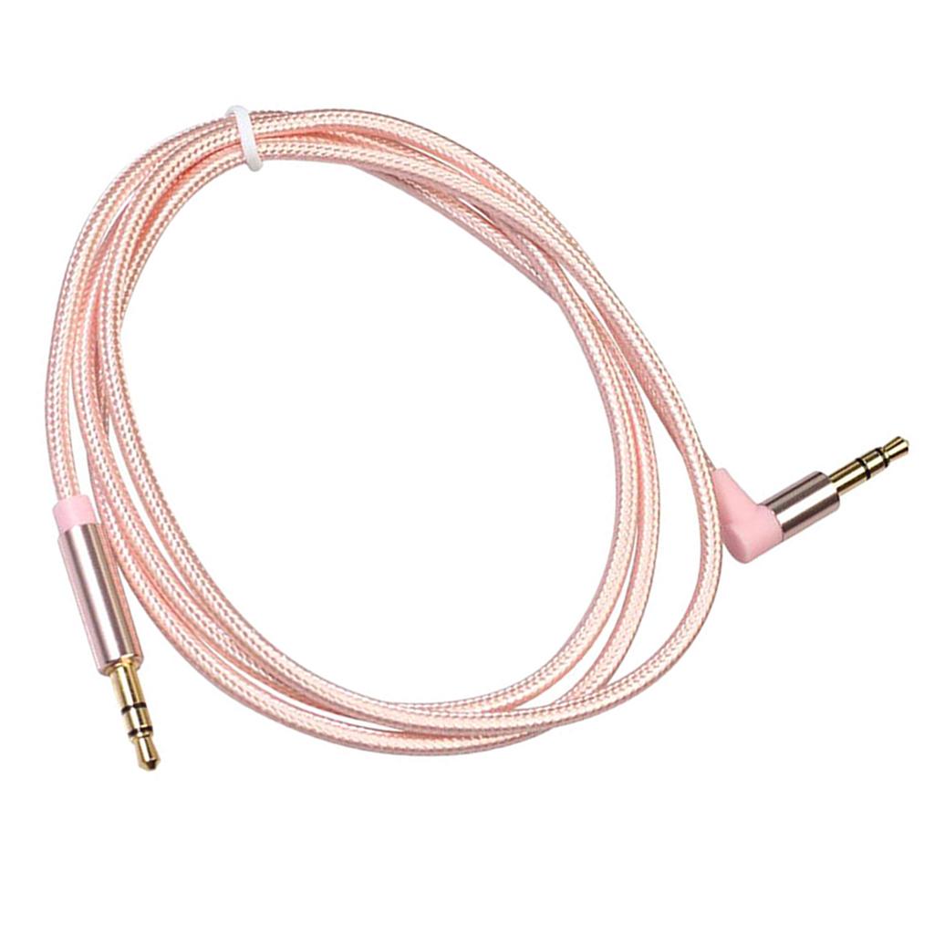 Professional 3.5mm Audio Guitar Cable Right Angle to Straight Amp Cord forGood product