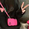 Стильный волнистый кожаный чехол Eage с ремешком через плечо для телефона Iphone 14 13 12 11 Pro Xs Max X Xr, противоударный мягкий чехол, принципиально