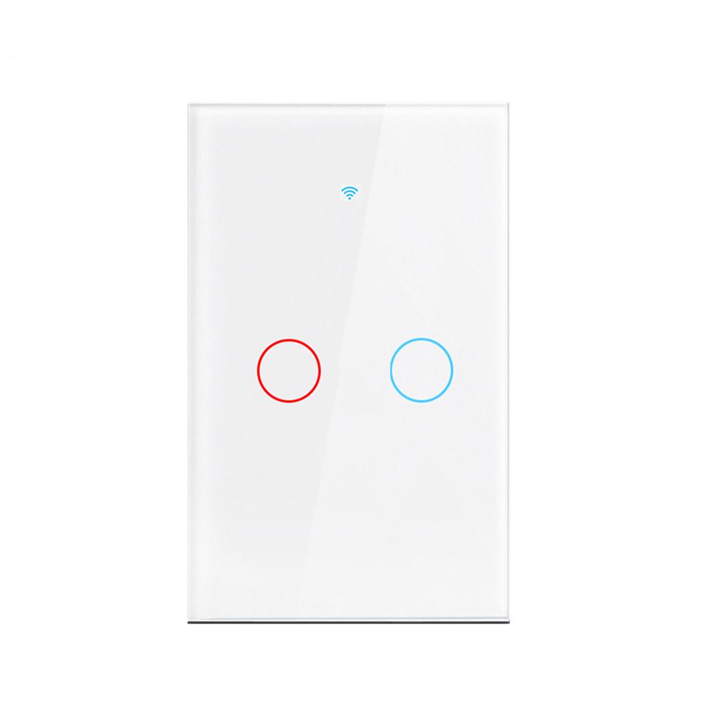 AXUS WiFi Ewelink APP Световые настенные выключатели Сенсорные Умные Беспроводное Дистанционное Управление Без Нейтрального Провода Установка Поддержка Alexa Google Home