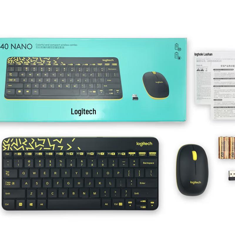 Logitech MK240 Wireless Keyboard and Mouse Combo