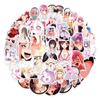 New 50pcs Anime Hentai Sexy Pinup Bunny Girl Waifu Decal Stickers Suitcase Laptop Car Truck Waterproof Car Sticker Girls Toys