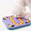 Dog Puzzle Feeding Toy, Anti-choking Dog Slow Feeding Puzzle Plate, Interactive Dog Food Bowl Dog Training Supplies