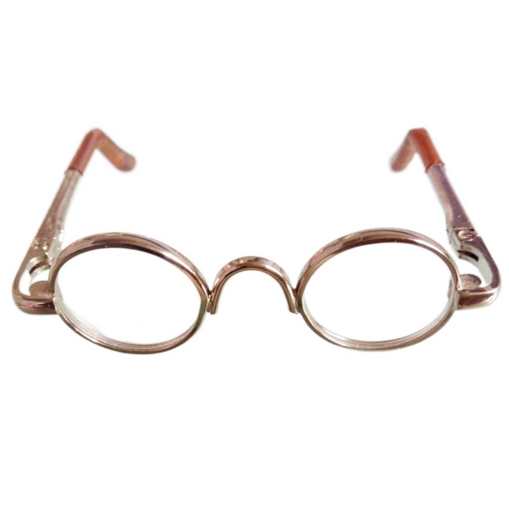 Accessories Mini Plush Doll Glasses Clothes Plush Doll Eyeglasses Cute Round Frame For 10cm Dolls