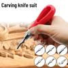 Printmaking Carving Knife Making Tools Six-Blade Cutter Engraving Knife Clay Sculpture