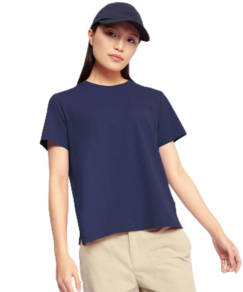 Aigle Official Prime Flex Logo RPOTFBJ450020XS Moisture-Wicking, Quick-Drying T-Shirt