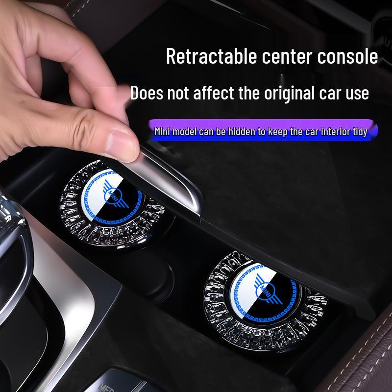 BMW MINI Stylish Covered Metal Ashtray for Interior Decor