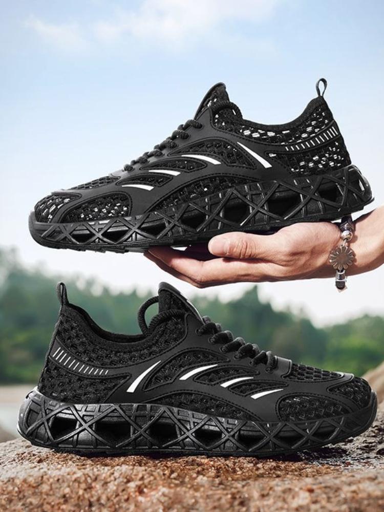 Thick Platform Mesh Upper Running Male Sports Shoes Athletic Original Deals Size 9 Low Price Walking Wide Men's Casual Sneakers
