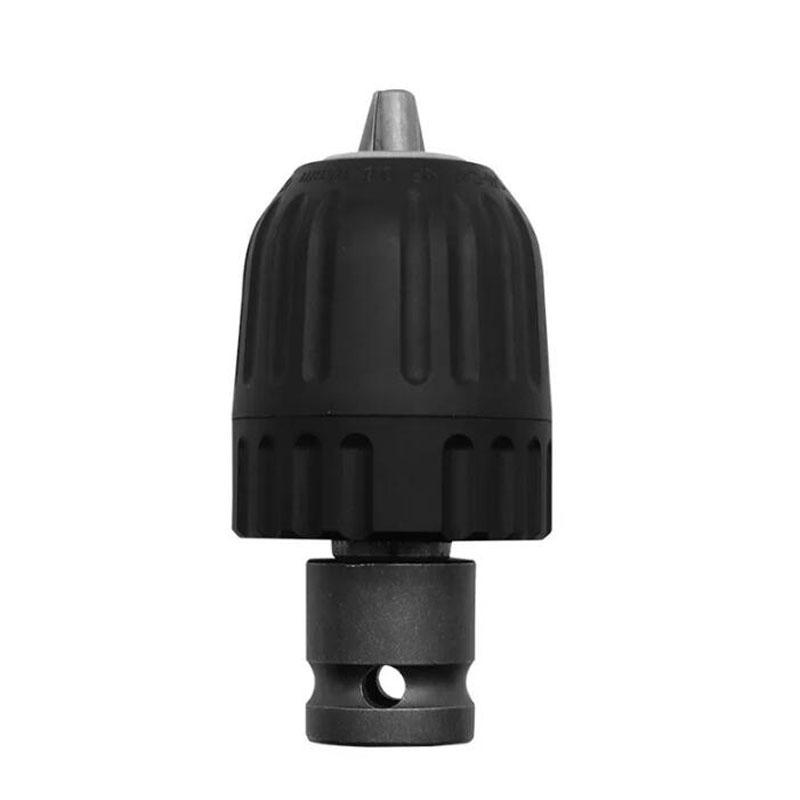 Бесключевой патрон для дрели Клипса Резьбовой адаптер для сверла для ударной дрели Уникальная запатентованная функция блокировки 3/8-24UNF 0.8-10ММ