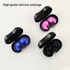 1 Pair Bath Earplugs Easy To Wear Professional Non-slip Perfect Fitting Soft Assisted Swimming Comfortable Swimming Earplugs with Storage Swim Supply
