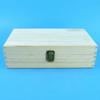 Wooden Essential Oil Box Container Organizer Solid Natural Wood Storage Case