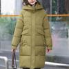 Winter Long Coats for Women Overcoat Hooded Thick Warm Woman Parka Korean Style Winter Jacket