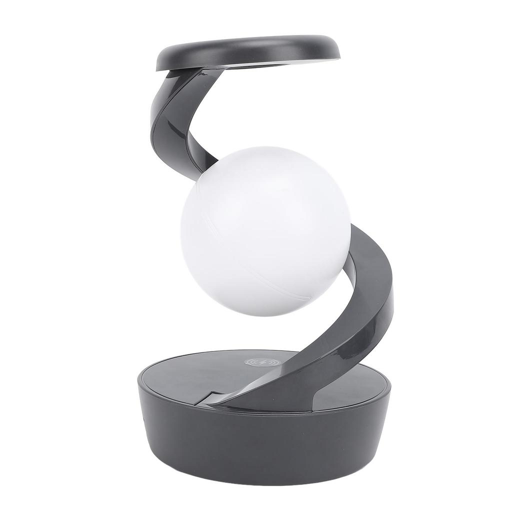 Беспроводное зарядное устройство Ночной светильник Smart Control Вращающийся плавающий RGB Цвет Меняющий Настольная Лампа для Подарков 