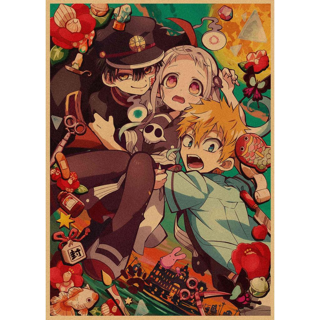 Jibaku Shonen Hanako-kun Anime Poster Decorative Wall Art