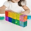 , Educational Toys, Rainbow Acrylic Building Blocks for Kids Ages 3-6
